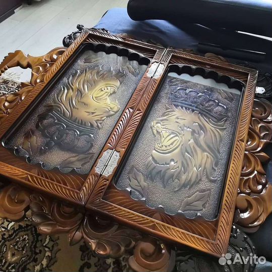 Нарды ручной работы резные