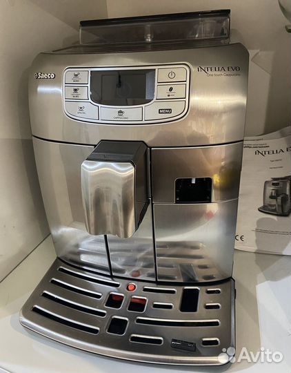 Кофемашина saeco intelia evo one touch cappuccino