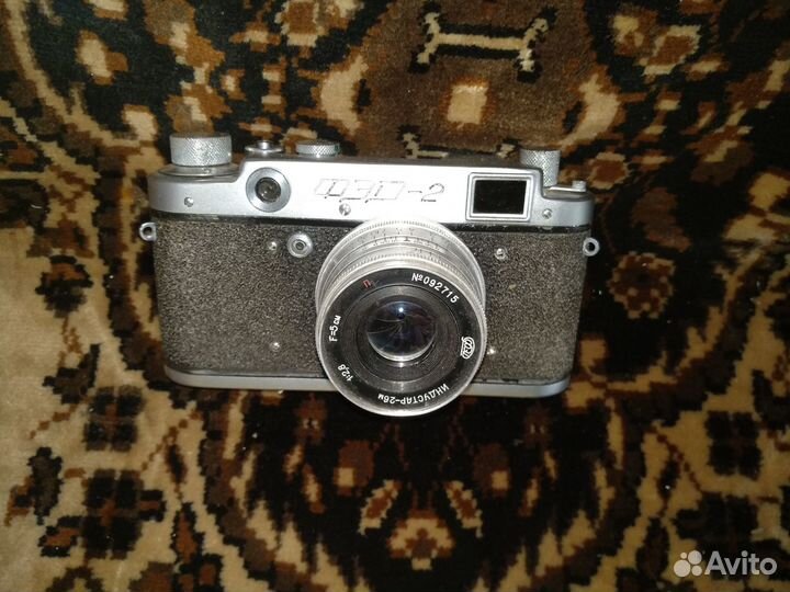 Фотоаппарат СССР фэд 2 индустар 26М