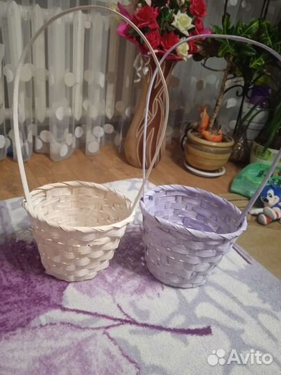 Плетеные корзинки