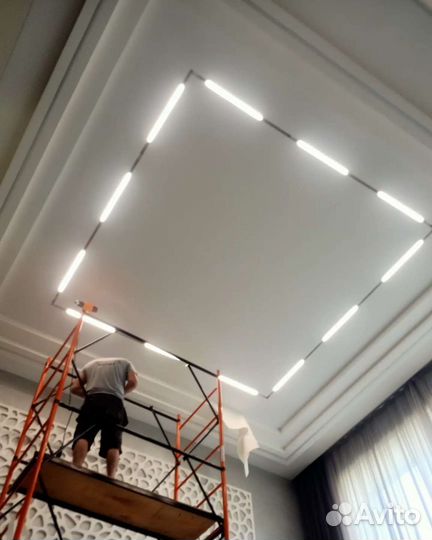 Натяжные потолки