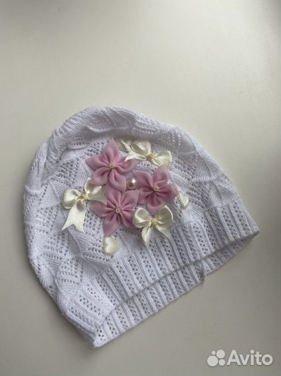 Вязаные летние шапочки