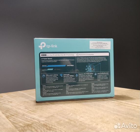 Wi-Fi адаптер + Bluetooth TP-link Archer TX55E