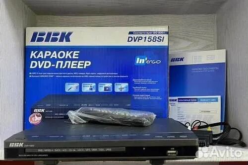 DVD плеер с караоке BBK DVP 158 SL