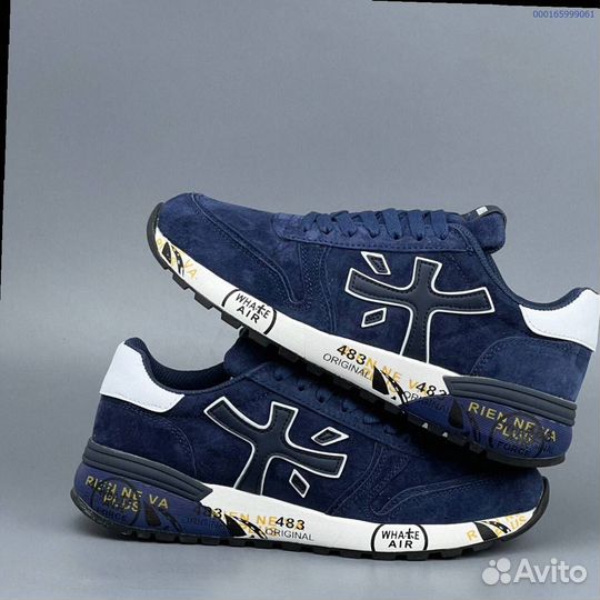 Кроссовки Premiata Blue (Арт.81300)