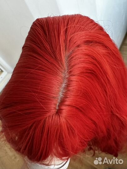 Парик рыжий/красный