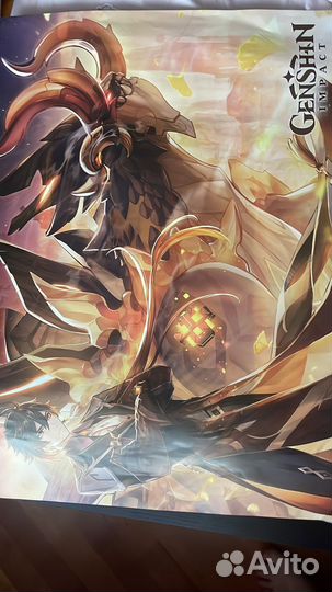 Официльный постер Genshin Impact