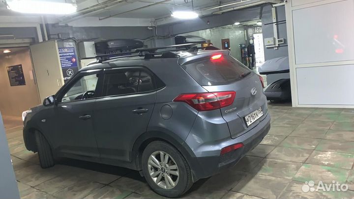 Рейлинги на крышу Hyundai Creta