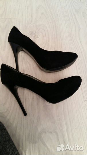 Туфли женские замшевые