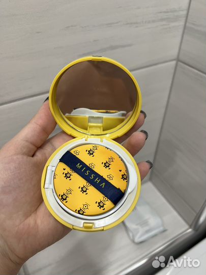 Тональный крем кушон Misha + подарок маска
