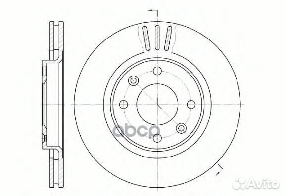 Диск тормозной 660310 Road house