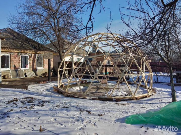 Геосфера геокупол глэмпинг