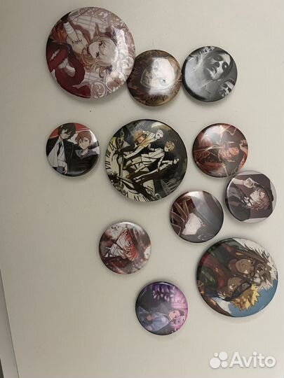 Аниме значки