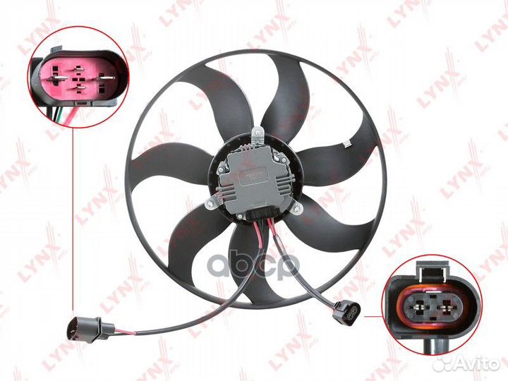 RF-1734 Вентилятор радиатора lynxauto RF-1734 L