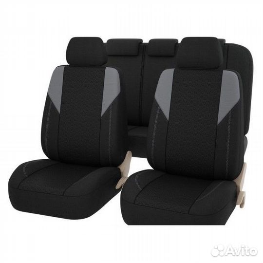 Чехлы универсальные element /черно-серый/ полиэсте