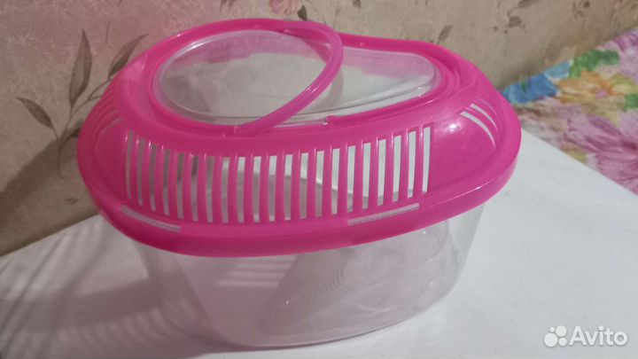 Аквариум террариум контейнер переноска