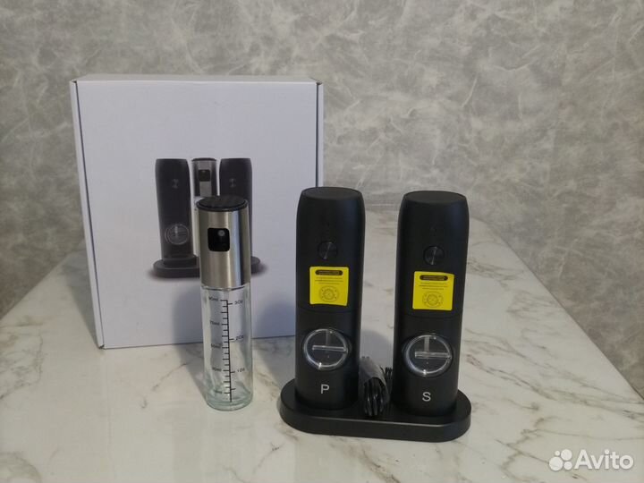 Мельница для специй электрическая с USB