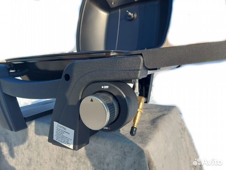 Гриль газовый 1+ / решётки чугун / шильда титан