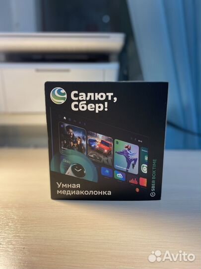 Колонка sber box time