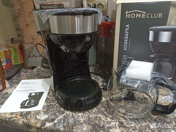 Кофеварка капельная Polaris и Home Club