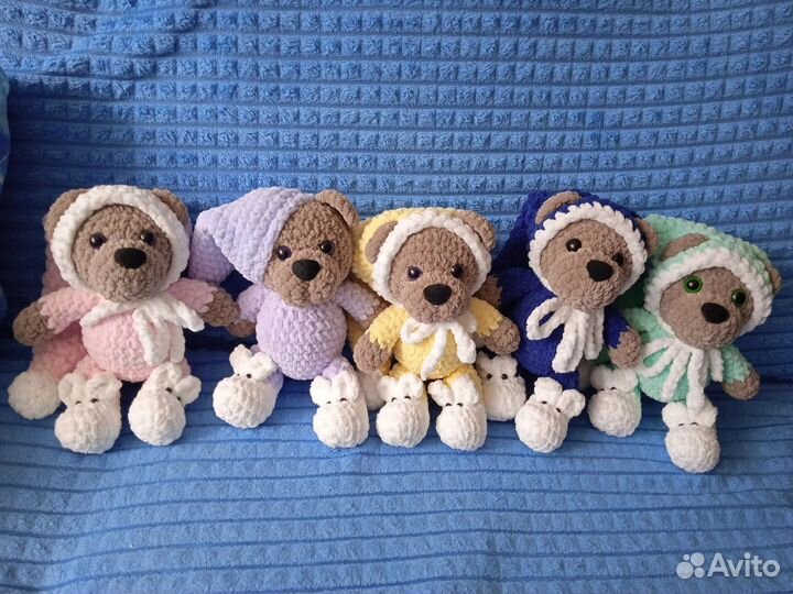 Вязаные игрушки ручной работы