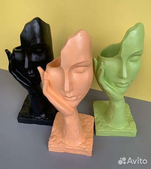 Декоративное кашпо Силуэт ваза