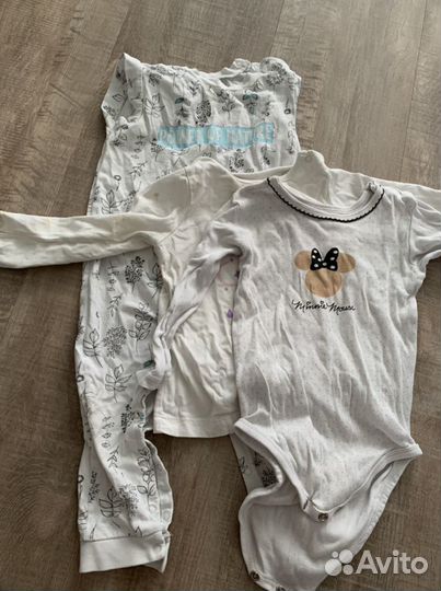 Пакет одежды для девочки 74-80 р