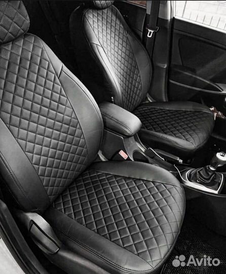 Чехлы автопилот ромб Rapid / Polo