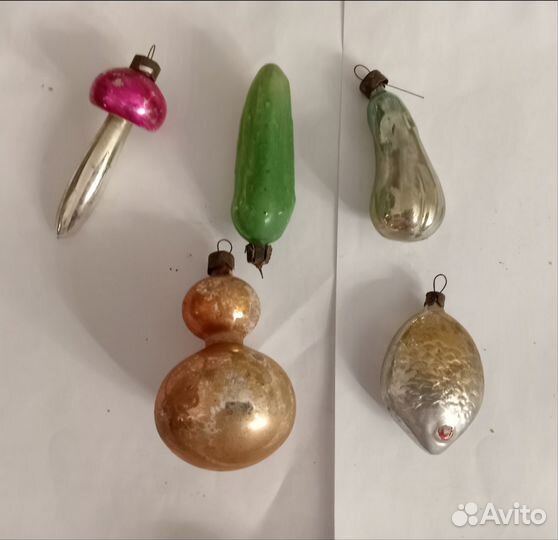 Елочные игрушки СССР