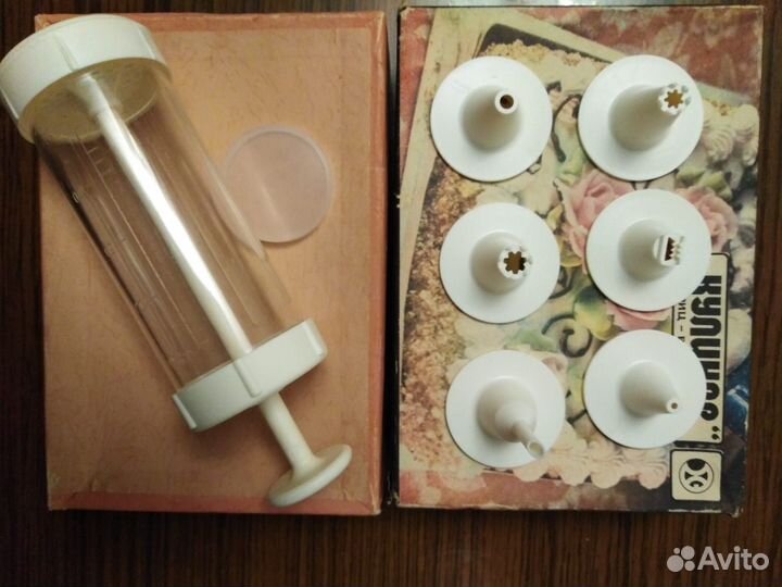 Кондитерский шприц-взбивалка СССР Кулинар