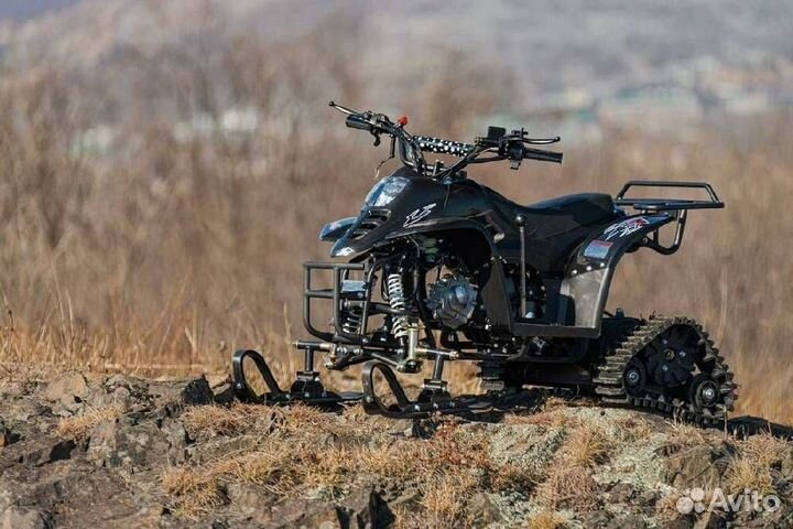 Снегоход-квадроцикл Tiger Universal 150 черный