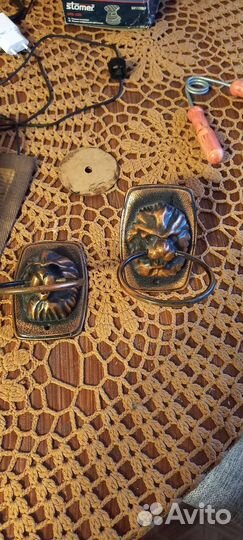 Ручка дверная бронза СССР