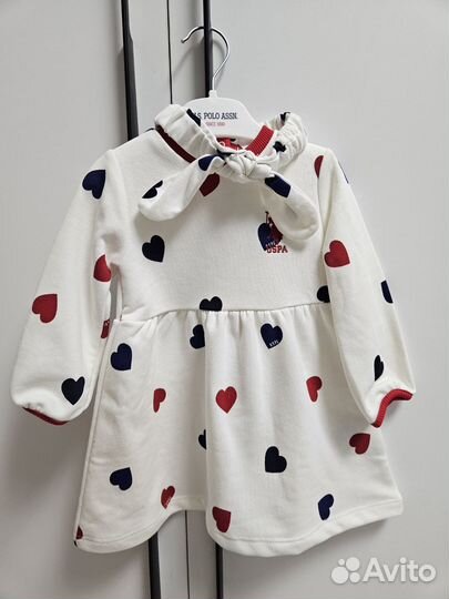 Платье с повязкой u.s. polo assn