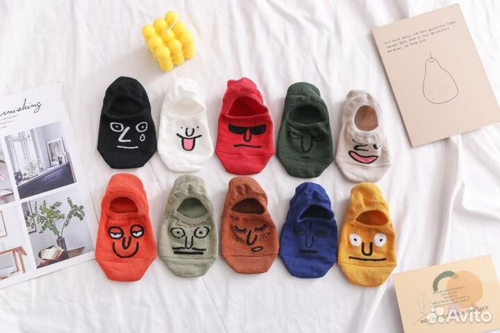 Носки следки в подарок набор 10 пар