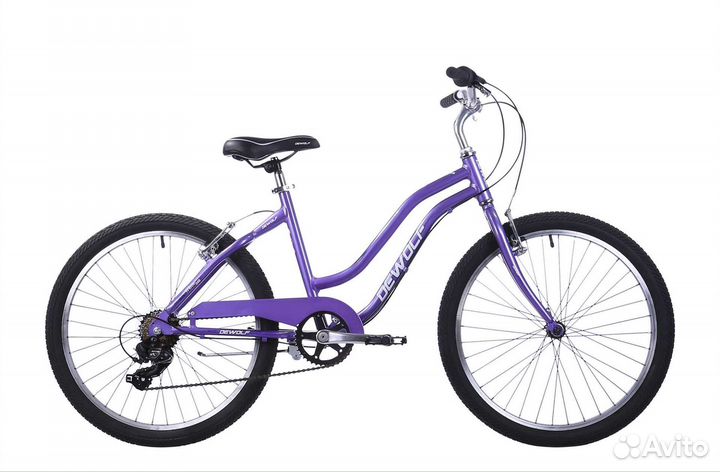Велосипед dewolf для девочки 7-11 лет