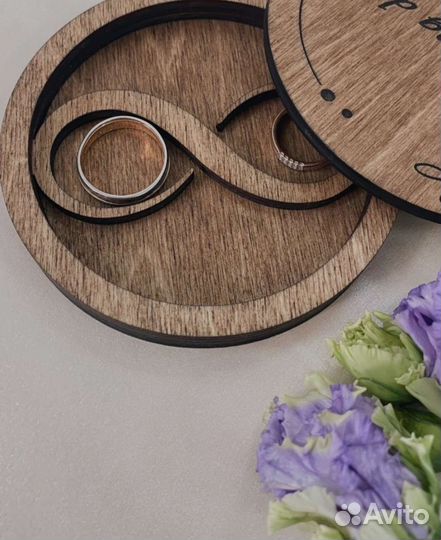 Свадебная шкатулка для колец