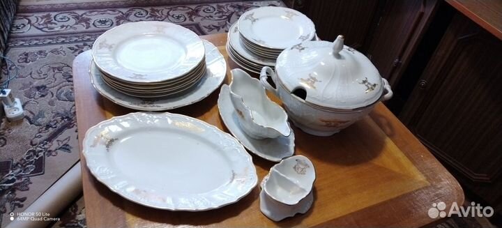 Обеденный сервиз фарфор