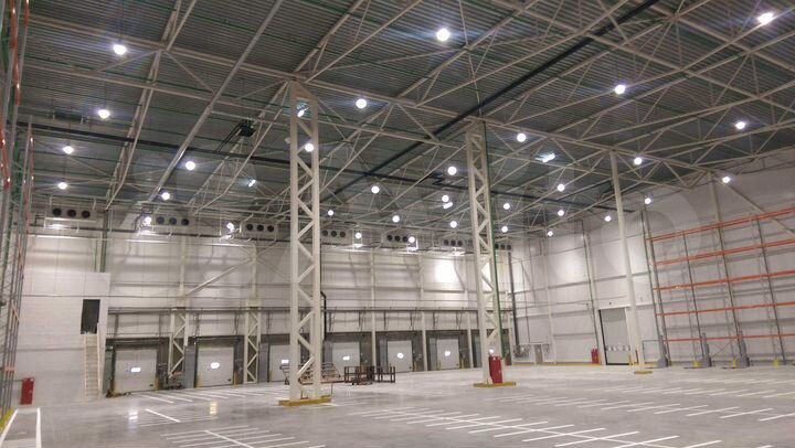 Склад морозильный 1400 м2