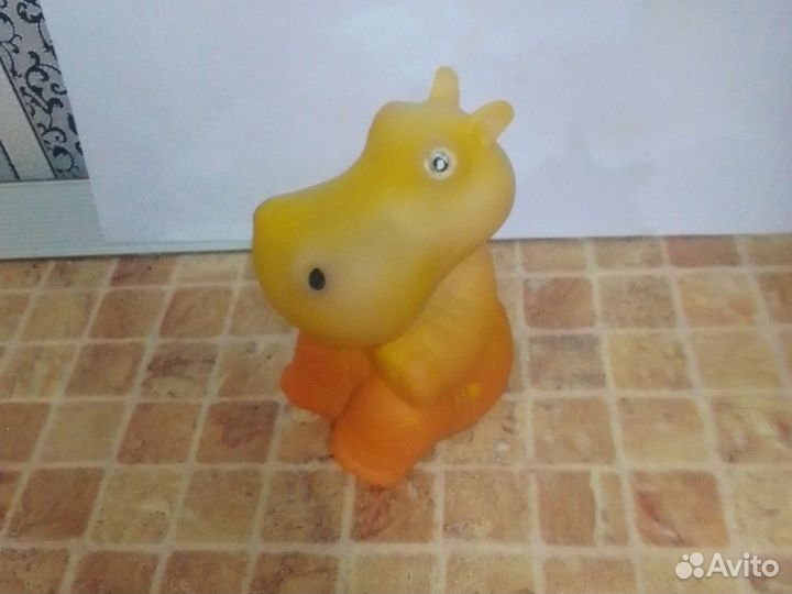 Резиновые игрушки СССР животные