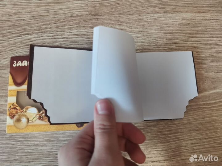 Блокнот с ароматом шоколада