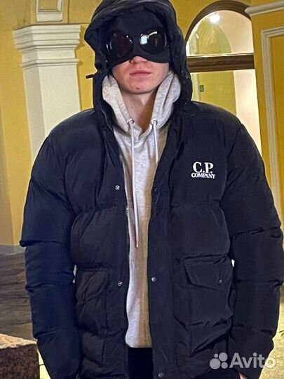 Cp company пуховик