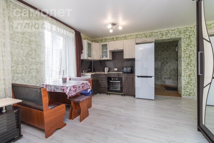 Квартира-студия, 29,7 м², 3/4 эт.