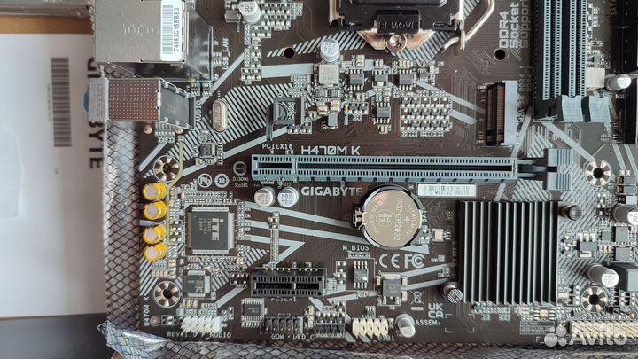 Новая Игровая Мат Плата Gigabyte H470M LGA 1200