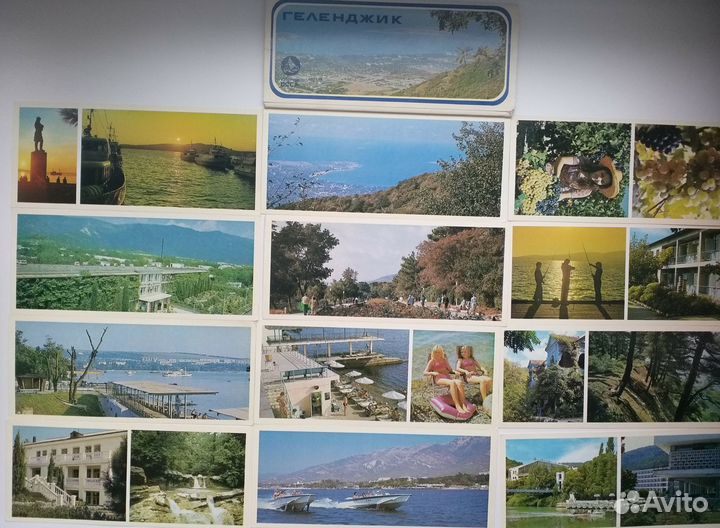 Геленжик - 1980, 12 открыток, 19 фото