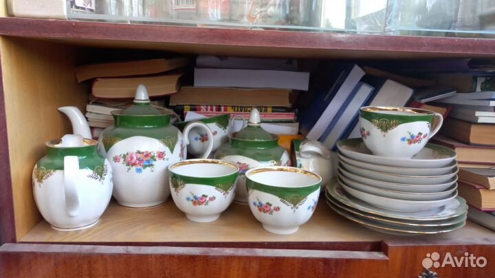 Набор столовой посуды на 6 персон антиквариат