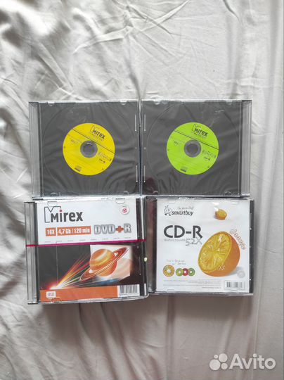 Диски cd r болванки Mirex Smartbuy