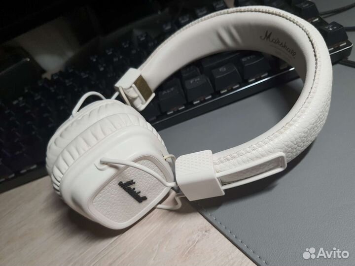Наушники проводные Marshall Major II белые