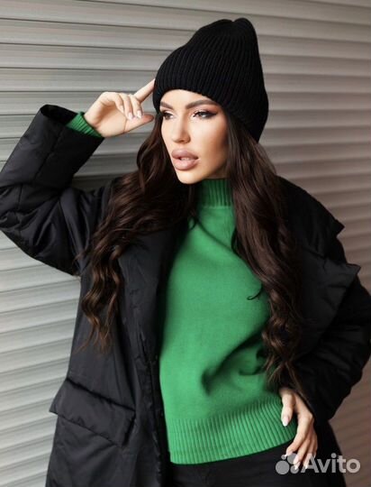 Шапки новые бини вязаные