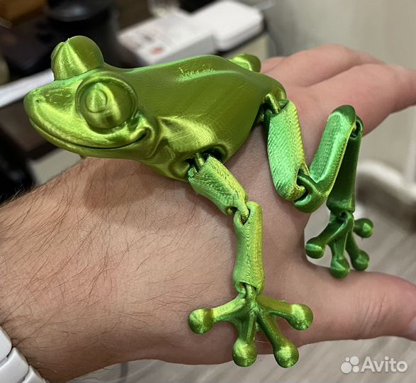 Игрушка подвижная лягушка