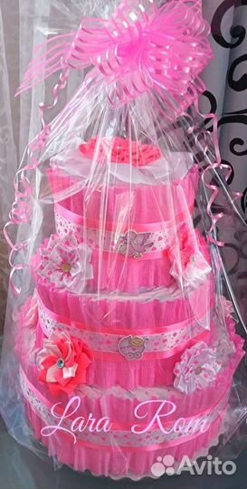 Торт из подгузников